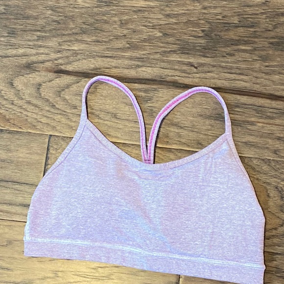 lululemon athletica Other - Size 6 Lululemon Flow Y Bra IV Purple Space Dye